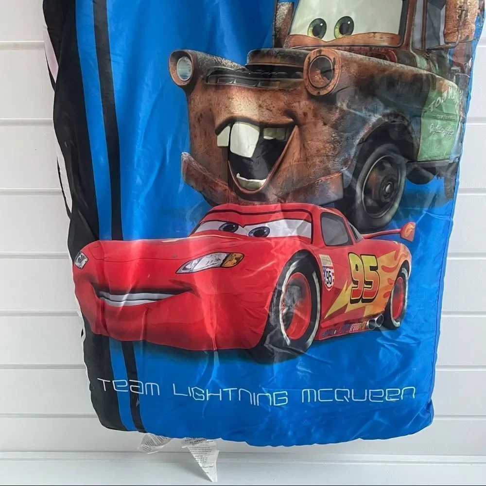 Jay Franco Lightning McQueen Disney Cars 95 Slumber Bonus Drawstring Bag